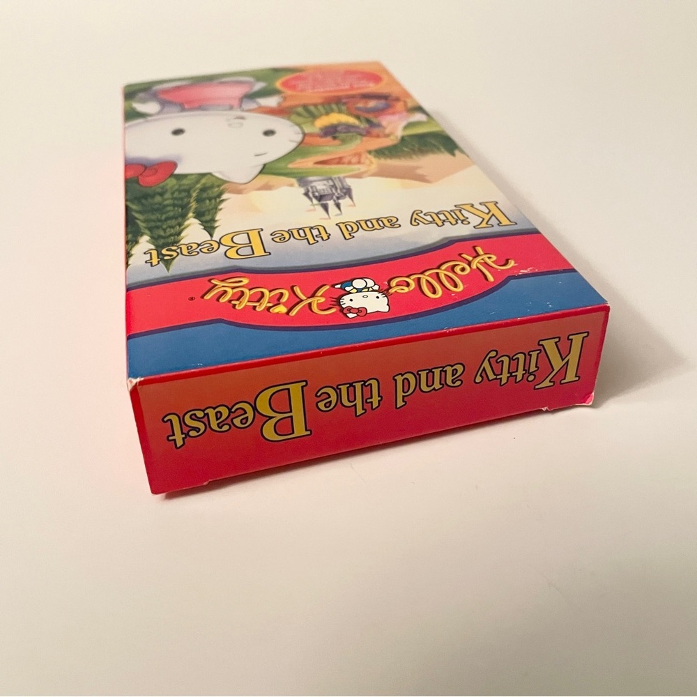 Vintage 1998 Hello Kitty Kitty and the Beast VHS Tape Furry Tale Theater - Picture 6 of 16